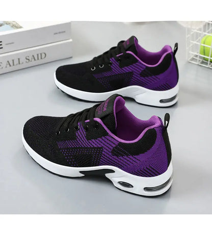 Dopamine Sneakers – Non-Slip, Soft-Soled Mesh Breathable Casual Running Shoes, Lightweight Travel & Dancing Shoes for Women, Summer Wear