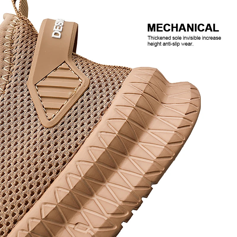 Non-Slip Casual Sneakers – Breathable Outdoor Jogging, Training, Hiking, Sports Running Shoes, Weave Knit, Lace-Up, for Women & Men