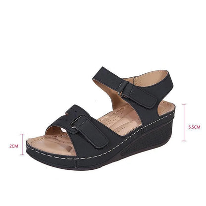 Soft Stitching Sandals - Comfortable Flat Open Toe Beach Shoes for Women, Sandals Treking Footwear