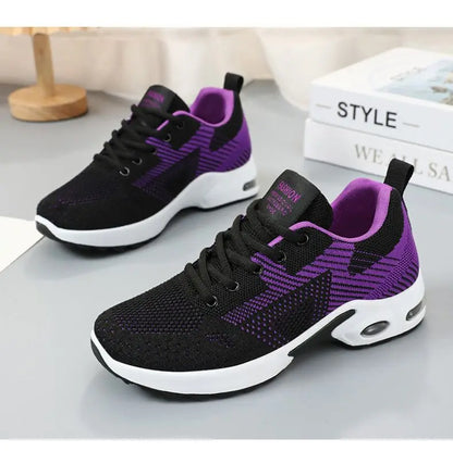 Dopamine Sneakers – Non-Slip, Soft-Soled Mesh Breathable Casual Running Shoes, Lightweight Travel & Dancing Shoes for Women, Summer Wear