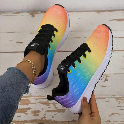 Breathable Casual Sneakers – Luxury Brand Sport Shoes for Women, Summer Fashion Lightweight Basketball Tennis Walking Running Shoes