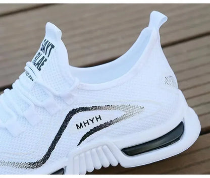 Men's Slip-On Fashion Sneakers – Sport Running, Breathable Gym Training, Walking Tennis Shoes, Non-Slip Workout Flats