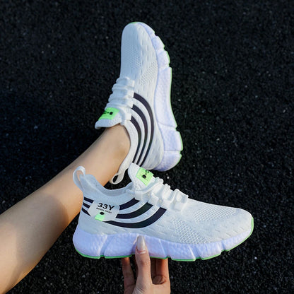 Casual Sports Shoes – Breathable Lightweight Sneakers, Anti-Slip Flats, Outdoor Running & Walking Shoes, Female Vulcanized Shoes for Women