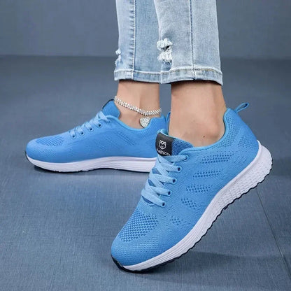 Breathable Casual Sneakers – Luxury Brand Sport Shoes for Women, Summer Fashion Lightweight Basketball Tennis Walking Running Shoes