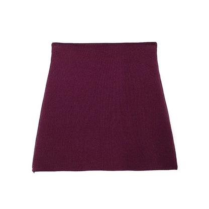 Elegant Knitted Cardigan – Burgundy Red, V-Neck, Slim Fit, Long Sleeve, Autumn Office Chic Outerwear