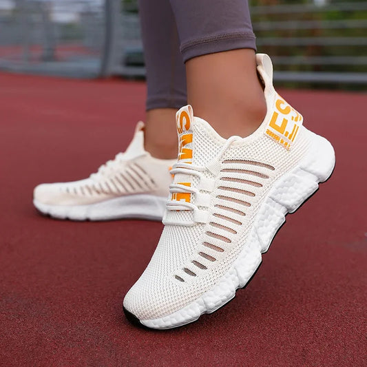 Sneakers – Breathable Running Shoes, Casual Luxury Brand Sport Shoes, Fashion Light Basketball Tenis Platform Shoes for Women