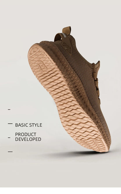Non-Slip Casual Sneakers – Breathable Outdoor Jogging, Training, Hiking, Sports Running Shoes, Weave Knit, Lace-Up, for Women & Men