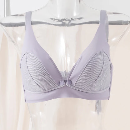 Ultra-Thin Breastfeeding Bra – Soft, Breathable, Anti-Sagging Maternity Underwear for Pregnant & Nursing Women