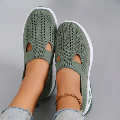 Fashionable Sports Shoes - Breathable, Lightweight, Non-Slip, Wear-Resistant Casual Sports Flat Shoes for Women, Spring New Collection