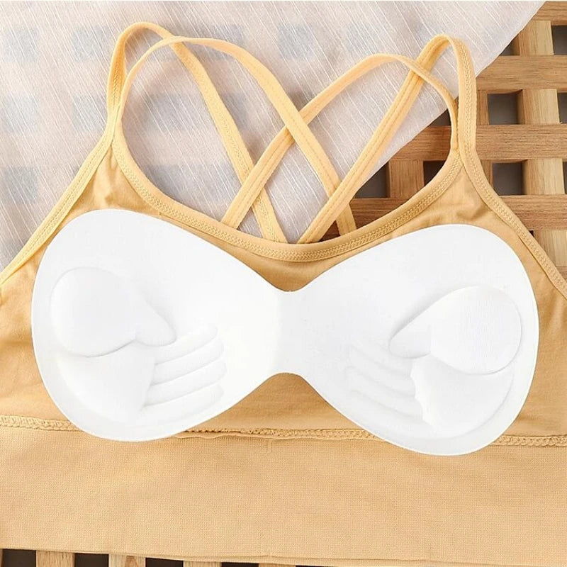 Sexy Women's Cross-Back Tank Top – Breathable Sports Bra, Soft Fitness Yoga Wear, Solid Color