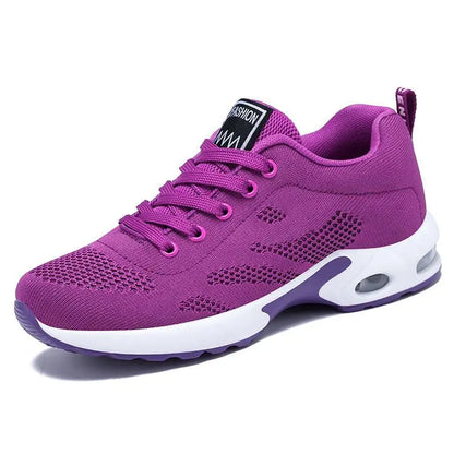 Dopamine Sneakers – Non-Slip, Soft-Soled Mesh Breathable Casual Running Shoes, Lightweight Travel & Dancing Shoes for Women, Summer Wear