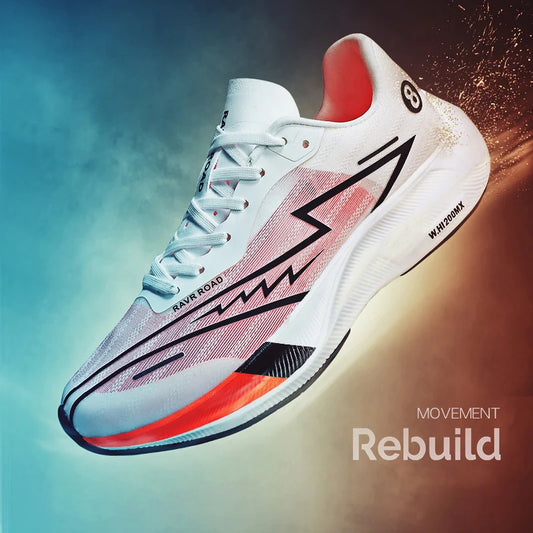 Sports Shoes Full Palm Carbon Plate – Running Shoes for Men and Women, Marathon Racing, Shock-Absorbing Athletic Training Sneakers