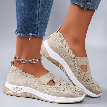Fashionable Sports Shoes - Breathable, Lightweight, Non-Slip, Wear-Resistant Casual Sports Flat Shoes for Women, Spring New Collection