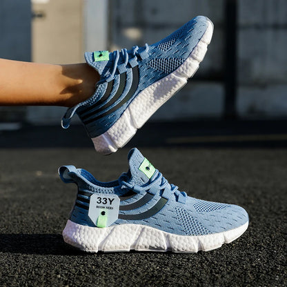 Casual Sports Shoes – Breathable Lightweight Sneakers, Anti-Slip Flats, Outdoor Running & Walking Shoes, Female Vulcanized Shoes for Women