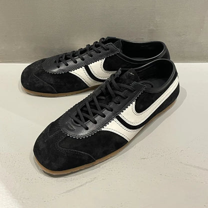 Casual Sneakers - Comfortable Deerskin Board Shoes, Lace-Up Flat Trainers for Women, Femmes Cuir Allemand Trainers, New Collection