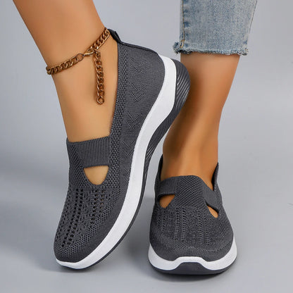 Fashionable Sports Shoes - Breathable, Lightweight, Non-Slip, Wear-Resistant Casual Sports Flat Shoes for Women, Spring New Collection