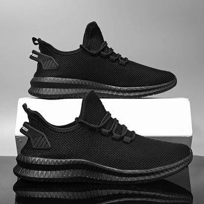 Non-Slip Casual Sneakers – Breathable Outdoor Jogging, Training, Hiking, Sports Running Shoes, Weave Knit, Lace-Up, for Women & Men