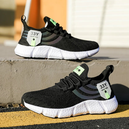 Casual Sports Shoes – Breathable Lightweight Sneakers, Anti-Slip Flats, Outdoor Running & Walking Shoes, Female Vulcanized Shoes for Women