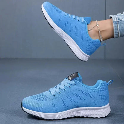 Breathable Casual Sneakers – Luxury Brand Sport Shoes for Women, Summer Fashion Lightweight Basketball Tennis Walking Running Shoes