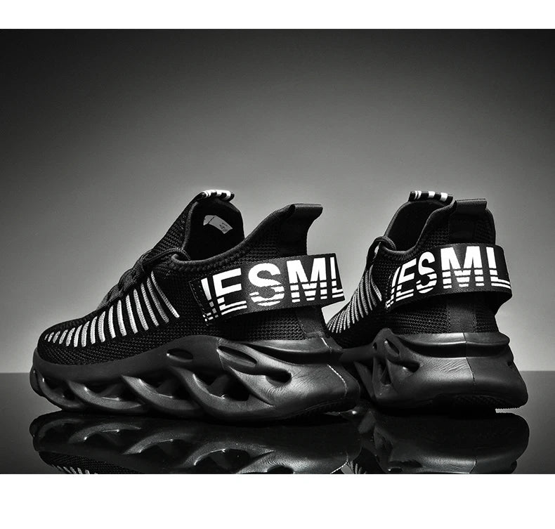 Comfortable Sneakers – Breathable Running Shoes for Women, Mesh Tennis Sports Shoes, Outdoor Air Walking, Casual Men’s Shoes