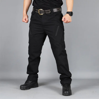 Military Tactical Cargo Pants – Casual, Wear-Resisting, Multi-Pocket, Quick-Dry Trousers for Outdoor Hiking and Work, Summer Wear