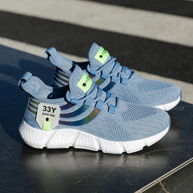 Casual Sports Shoes – Breathable Lightweight Sneakers, Anti-Slip Flats, Outdoor Running & Walking Shoes, Female Vulcanized Shoes for Women