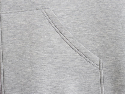 Oversized Hoodie – Casual Street Style, Loose Fit, Zipper, Space Cotton Jacket, Lazy Cardigan