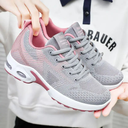 Dopamine Sneakers – Non-Slip, Soft-Soled Mesh Breathable Casual Running Shoes, Lightweight Travel & Dancing Shoes for Women, Summer Wear