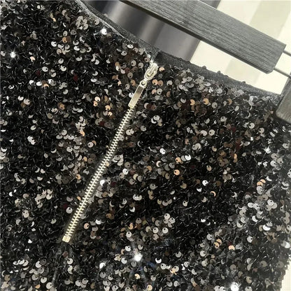Velvet Shorts – Sequined, Shiny, Versatile, Clubwear, Hot Pants, High Street Fashion