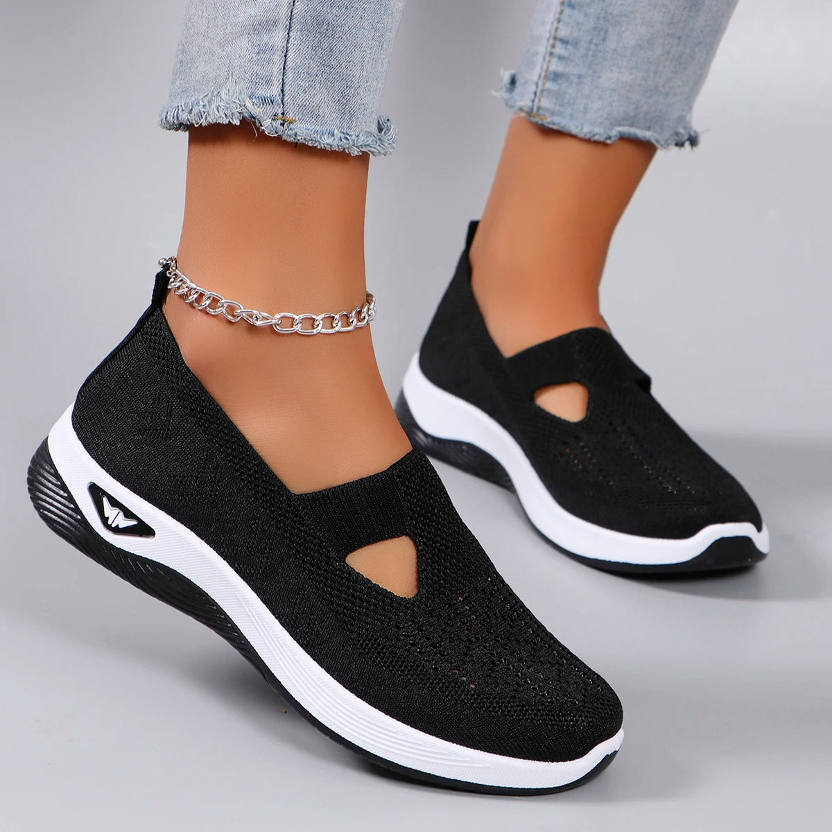 Fashionable Sports Shoes - Breathable, Lightweight, Non-Slip, Wear-Resistant Casual Sports Flat Shoes for Women, Spring New Collection