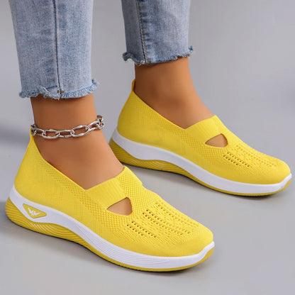 Fashionable Sports Shoes - Breathable, Lightweight, Non-Slip, Wear-Resistant Casual Sports Flat Shoes for Women, Spring New Collection