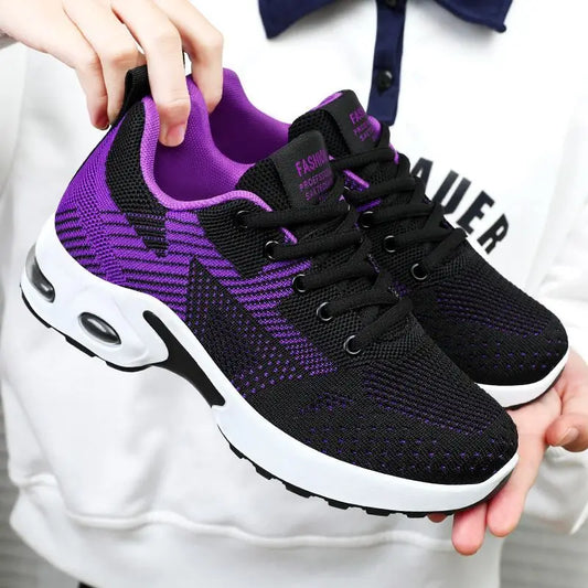 Dopamine Sneakers – Non-Slip, Soft-Soled Mesh Breathable Casual Running Shoes, Lightweight Travel & Dancing Shoes for Women, Summer Wear