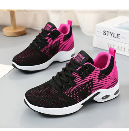 Dopamine Sneakers – Non-Slip, Soft-Soled Mesh Breathable Casual Running Shoes, Lightweight Travel & Dancing Shoes for Women, Summer Wear
