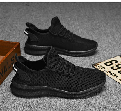 Non-Slip Casual Sneakers – Breathable Outdoor Jogging, Training, Hiking, Sports Running Shoes, Weave Knit, Lace-Up, for Women & Men