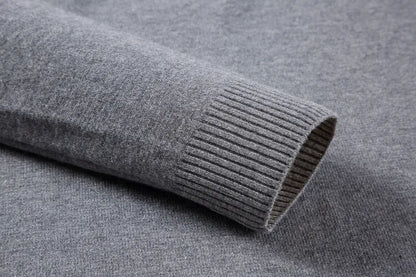 Sweatwear Men's Anti-Pilling High-Quality Knitted Turtleneck Sweater – Slim Fit, Long Sleeve Pullover, Solid Color, Trendy Men’s Clothing