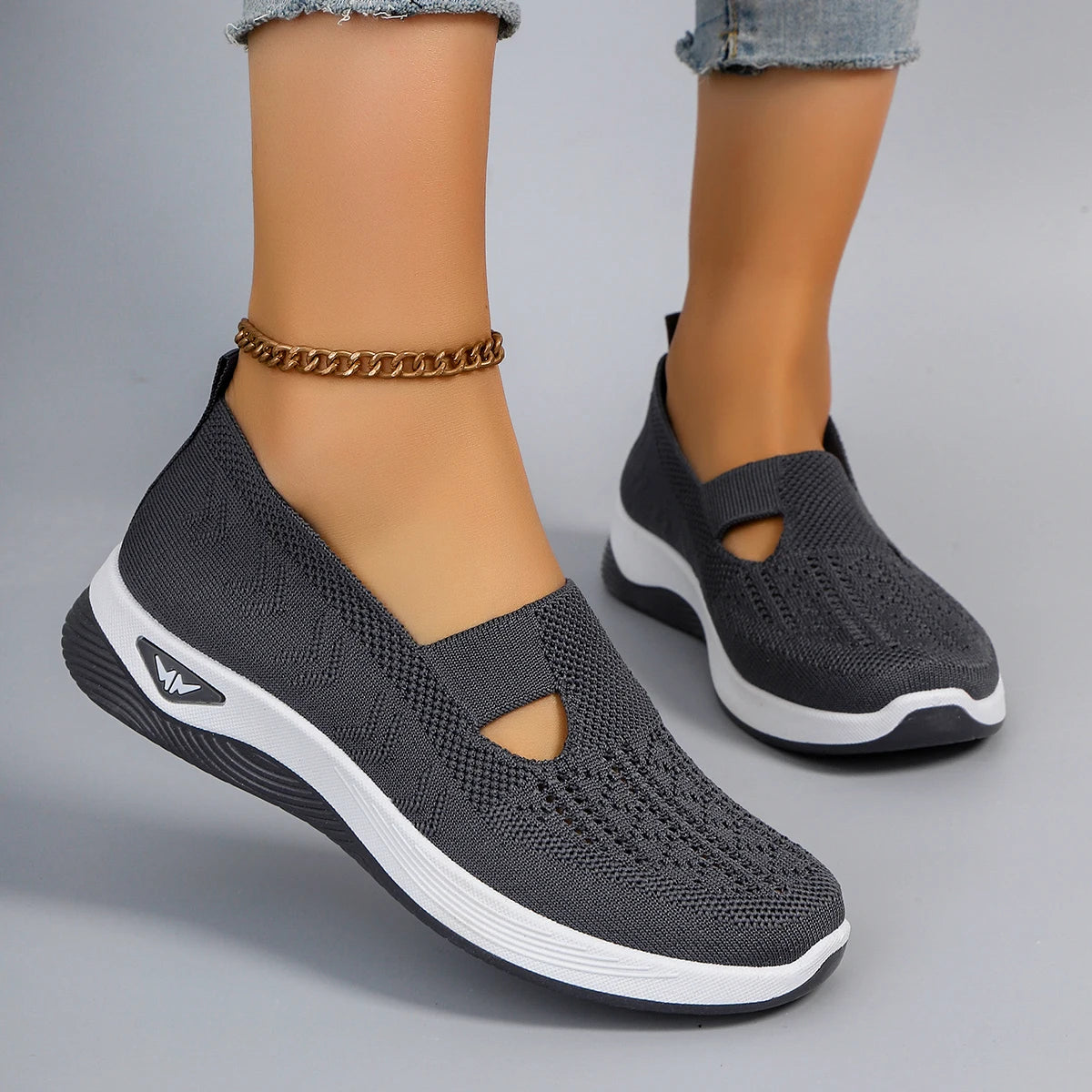 Fashionable Sports Shoes - Breathable, Lightweight, Non-Slip, Wear-Resistant Casual Sports Flat Shoes for Women, Spring New Collection