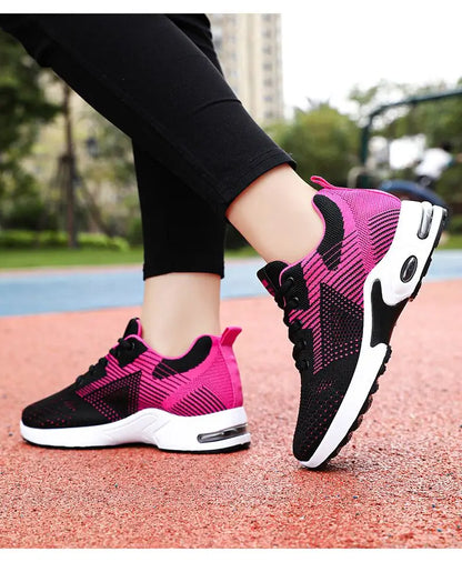 Dopamine Sneakers – Non-Slip, Soft-Soled Mesh Breathable Casual Running Shoes, Lightweight Travel & Dancing Shoes for Women, Summer Wear