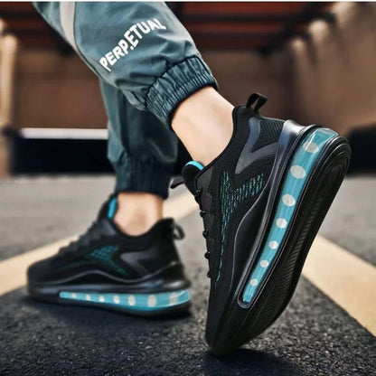 Men's Running Shoes – Soft-soled, Mesh, Breathable, Casual Sports, Coconut Trendy Shoes