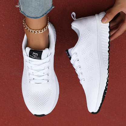 Breathable Casual Sneakers – Luxury Brand Sport Shoes for Women, Summer Fashion Lightweight Basketball Tennis Walking Running Shoes